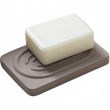 Soap Tray Water Absorbing Diatomite Dish Shampoo Bar Soap Holder Quick Dry St...