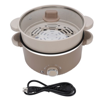 GE Electric Hot Pot 800W 3L Food Grade Antihaft Beschichtung Multifunktions