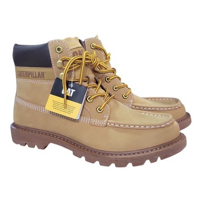 Men Size 9 Caterpillar Colorado 2.0 Moc Toe Work Boot -Honey Reset-P726065 