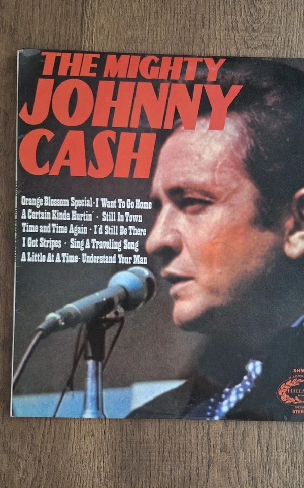 The Mighty Johnny Cash Vinyl Record Lp Country Music Compilation Hits - Image 2 of 4