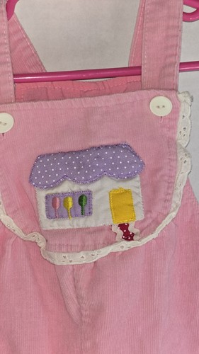 Vintage Petes Jeans By Good Lad Toddler Pink Corduroy  Overalls