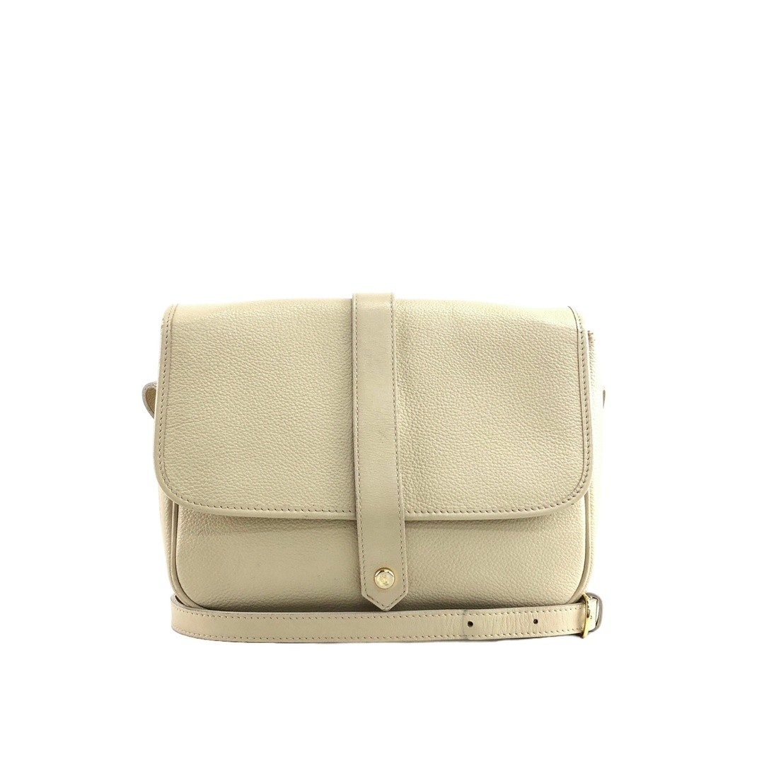 Borsa a tracolla Yves Saint Laurent in pelle beige 27Fnf2