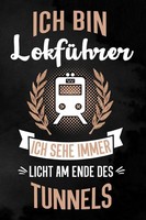 Notizbuch A5 Kariert FüR LokfüHrer | 100 Seiten | 6X9 Zoll | Schreibheft
