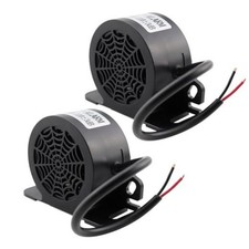 Backup Alarm 110dB 12V-80V DC Waterproof Industrial Heavy-Duty Backup Reverse