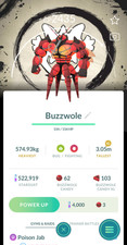 Background Buzzwole Pok mon Go READ DESC