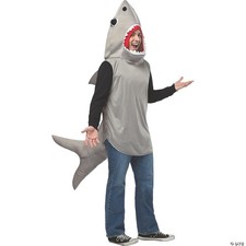 Rasta Imposta Men's Sand Shark Adult, Multi, One Size Costume