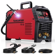 TIG Welder 200A, High Frequency 110v/220v Dual Voltage TIG/Stick/Arc 2 in 1 W...