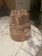 Large 19th Century copper jelly mould, stamped No. 5Circa 1860