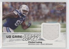 2018 Upper Deck CFL UD Game Jersey Cleyon Laing #GJ-CL r6v