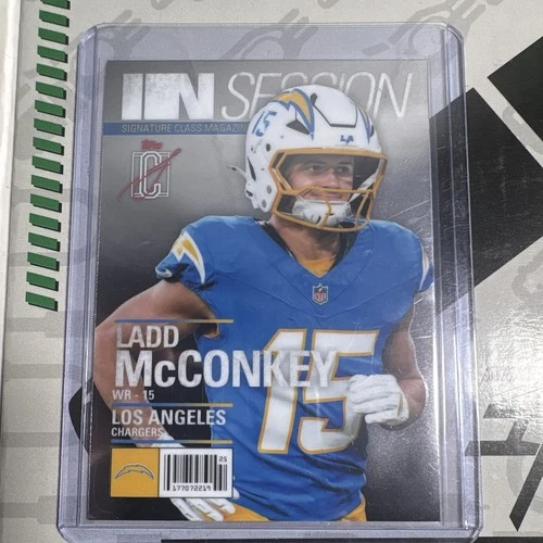 2025 Topps Signature Ladd McConkey Base (RAW)