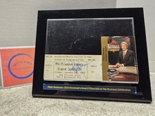 Peter Gammons ESPN Autographed 1999 Brewers Diamond Celebration Ticket Stub No C