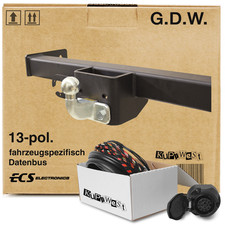 AHK starr für Mercedes Sprinter Kasten/Kombi/Bus 06-18 +ESatz 13poliger SET NEU