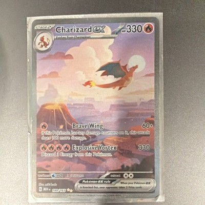 Pokémon Charizard ex 199/165 Scarlet & Violet 151 Holo Special Illustration Rare