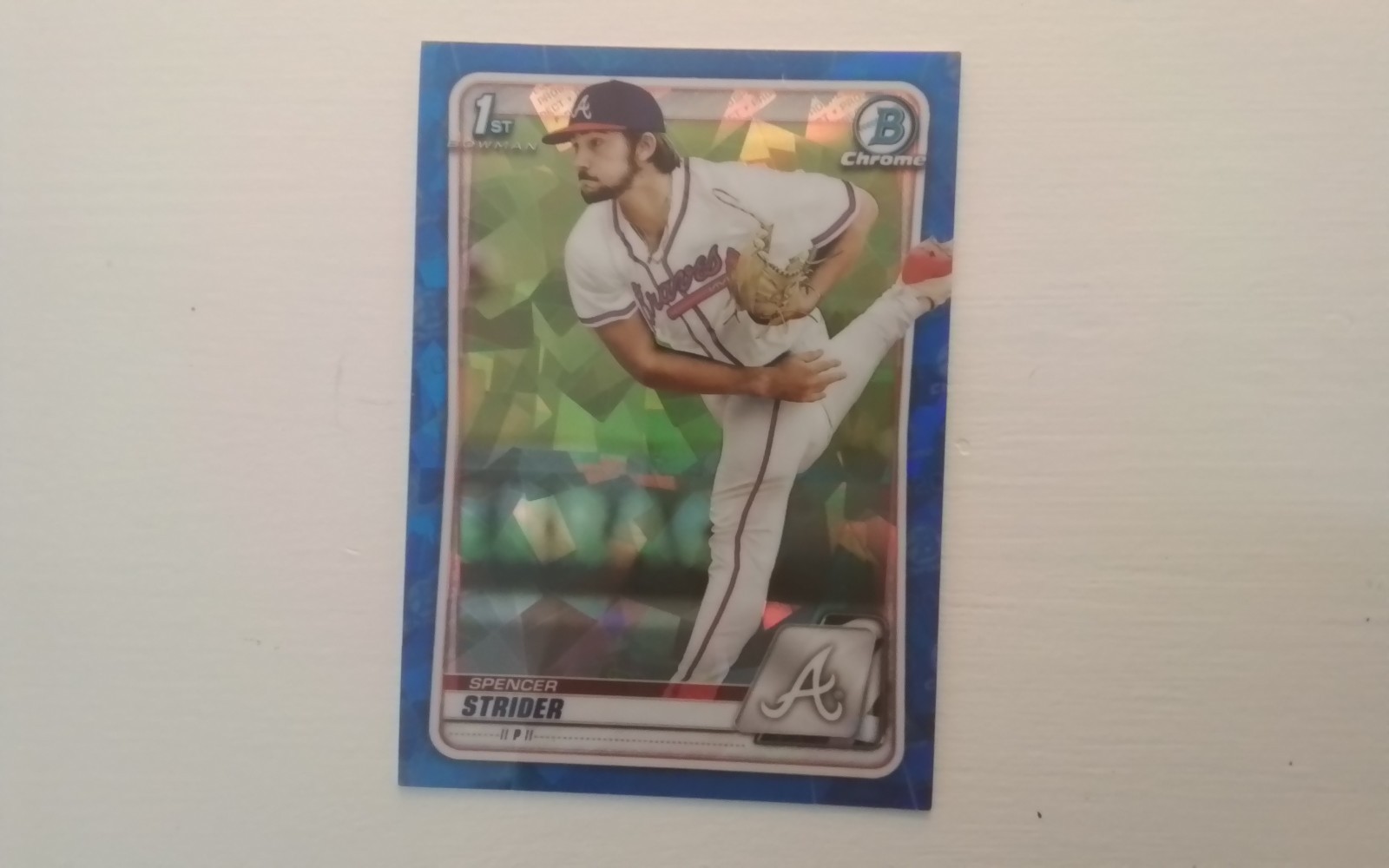 2020 Bowman Chrome Draft Sapphire Edition - Spencer Strider #BD-20 (RC)