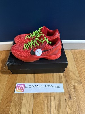 Kobe 6 Reverse Grinch Men s Size 9.5 Very Clean With Box