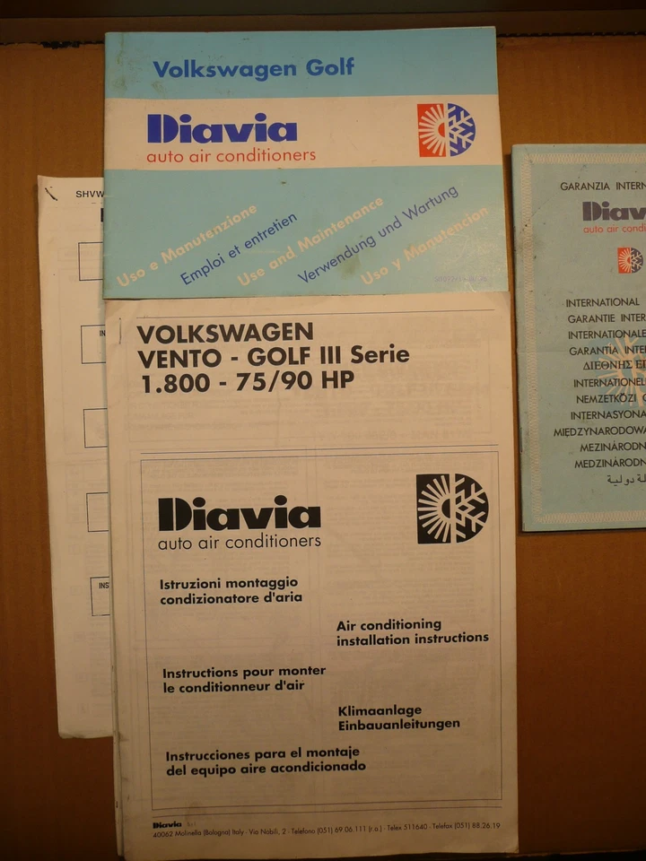 Einbauanleitung Diavia Klimaanlage in Golf III / Vento - Bild 1 von 4