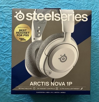 SteelSeries Arctis Nova 1P | Over-Ear Gaming Headset | White | 61612 | New