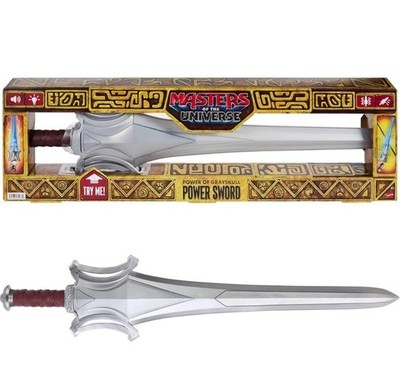 He-Man Powers of Grayskull Sword 2026 Movie Lights, Sounds & Vibration Effects