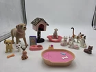 Vtg Barbie Mattel Pets Lot Cats & Dogs W/ Accessories