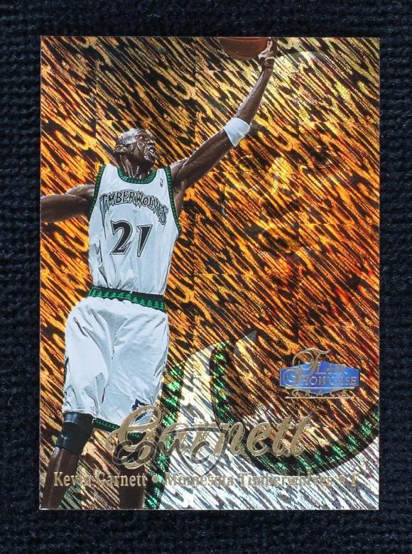 1997-98 Flair Showcase Row 1 Kevin Garnett #4 HOF lg1