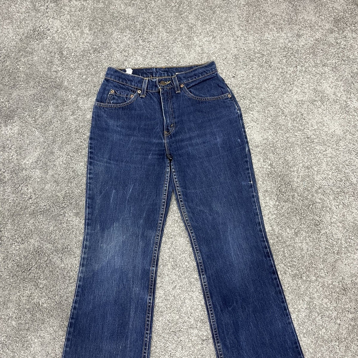 Vintage 90s USA Levis 517 Boot cut Jeans Women's ACT 27.5x29 Blue