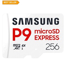 Fast 256GB P9 Express microSD Card - Ideal for Nintendo Switch 2  More Devices