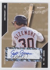 2008 Just Minors Signing Date Gold Edition 41/50 Scott Sizemore #122 Auto 0a7