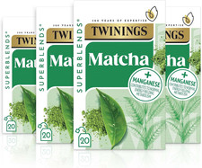 Image of Twinings Superblends Super Green Matcha, 4 X 20 Tea Bags