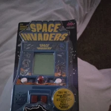 Space Invaders Retro Handheld Electronic Game by Basic Fun 2016 New In Package