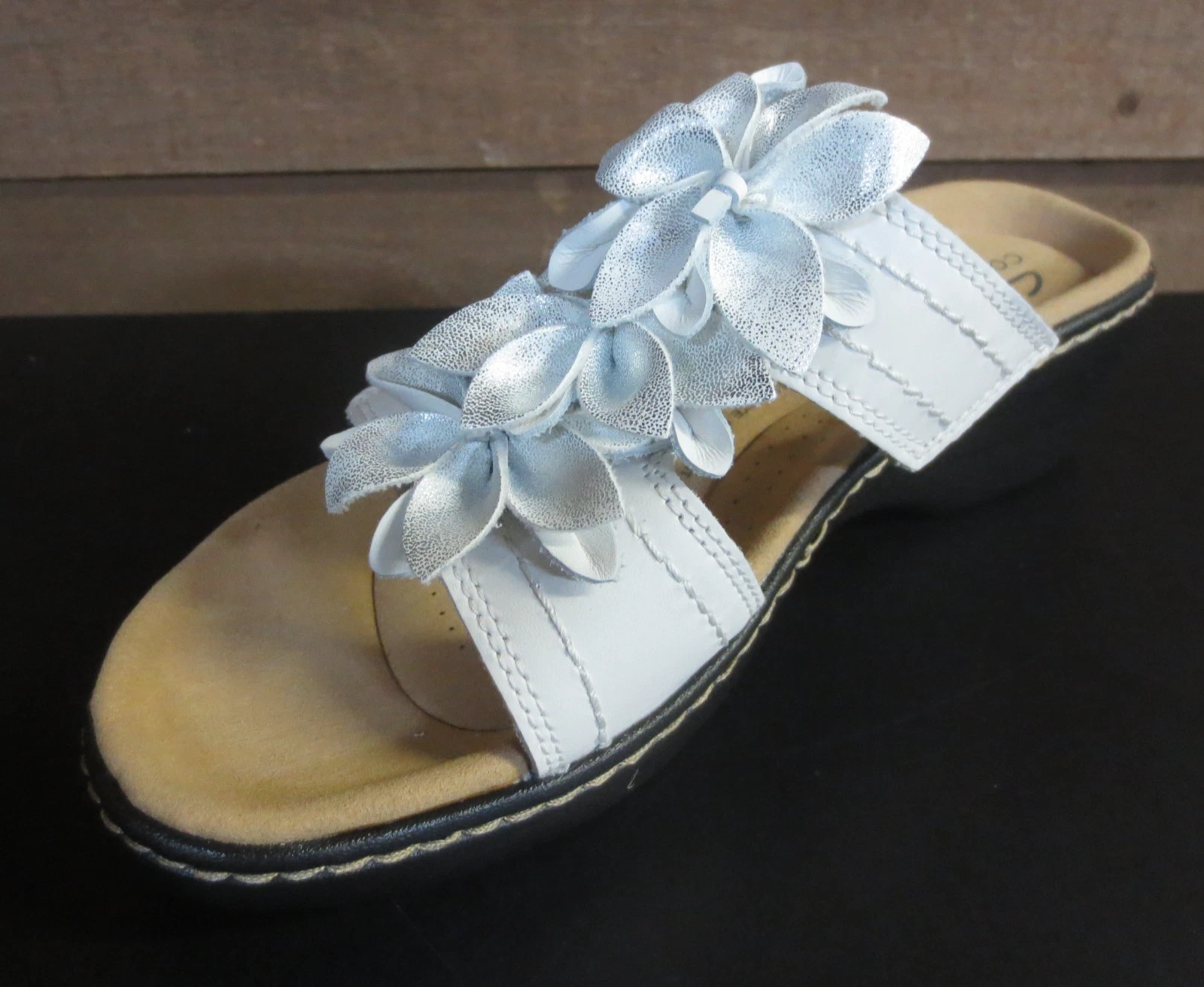 Clarks Sandalo donna Merliah Raelyn Slide BIANCO 6 5M