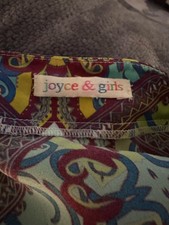 Joyce & Girls Seide Design Bluse Tunika Gr. S Brustweite ca. 49 cm
