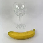Waterford Crystal LISMORE Round Balloon Wine Glass 7 1/8” Vintage