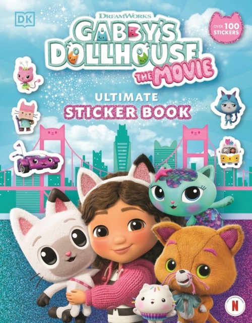 Gabby's Dollhouse Ultimate Sticker Book by DK (Paperback Book)