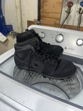 Nike Air Jordan 1 Retro MCS Cleats Triple Black AV5354-002 Men’s 13