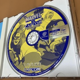Marvel vs. Capcom Clash of Super Heroes Dreamcast Japan CIB