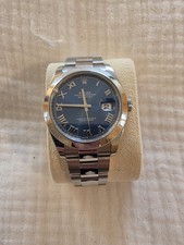2022 Rolex DateJust 41 Steel 126300 Blue Roman Oyster Band 41mm Watch Box 7