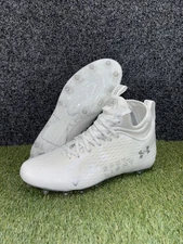 Under Armour Men's Size 11 US White Cleats Spotlight Lux MC 2.0 3025082-100