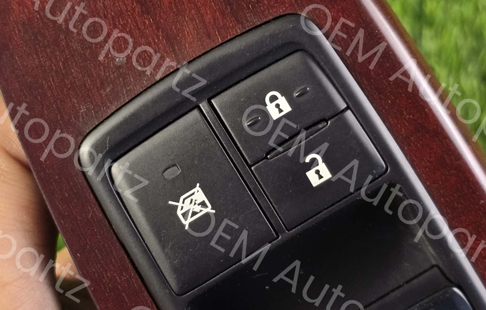 Lexus GX460 2014-2019 Master Switch power window Buttons with Trim 84040-60150 - Image 4 of 4