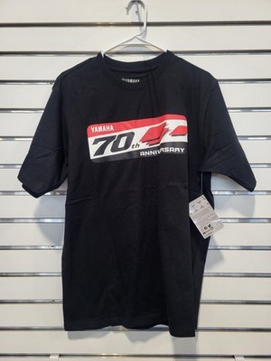 New Yamaha 70th Anniversary Edition Logo T-shirt - Size M