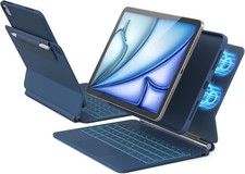 for iPad Air 11 Case with Keyboard M3/M2, 2025/2024 , XX282
