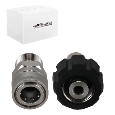 #ad #ad 2Pc Pressure Washer Coupler Fitting M22 14 to 3 8quot; Quick Connect Stainless Steel $15.04