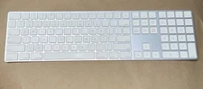 Apple Magic Keyboard with Numeric Keypad Silver MQ052LL/A Model A1843- Dent