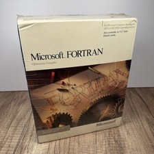 Microsoft Fortran Optimizing Compiler 5.0 - 1989 Vintage SEALED