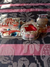 Cigarette table tray Ashtray Lighter Vintage Japanese 