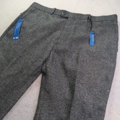 Sean Alexander Hybrid Expand Fitted Tweed Suit Dress Pants Men's 38W Q3