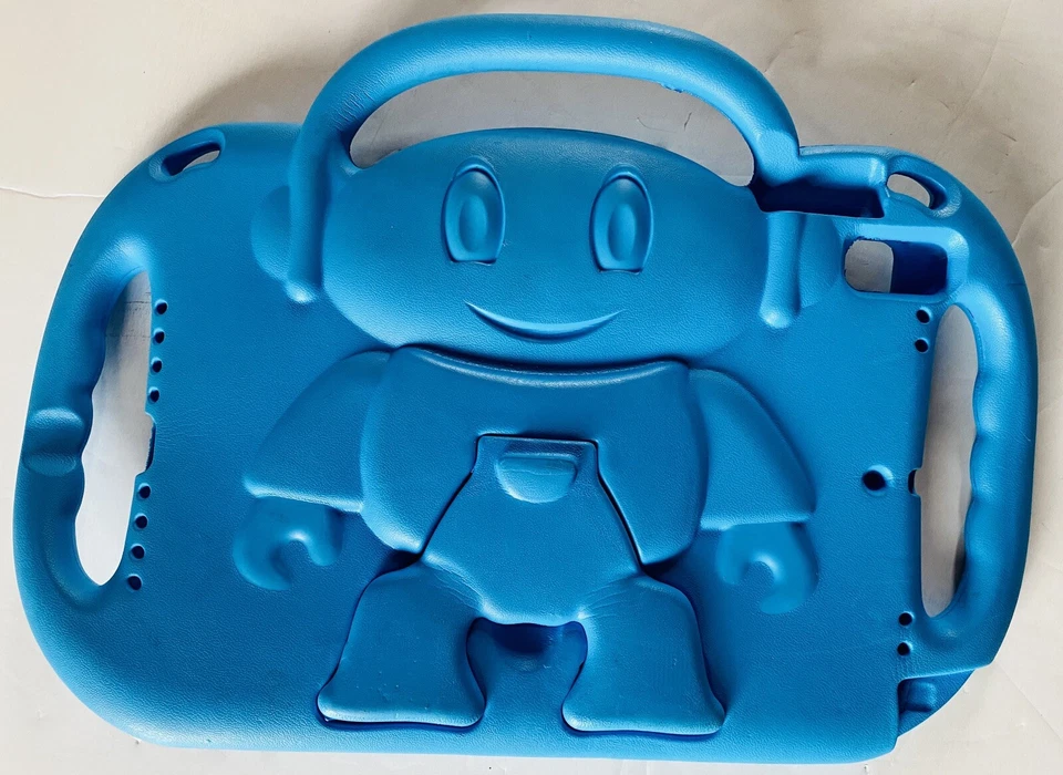 Apple iPad Case Handle Stand Child Shock Proof Blue - Image 2 of 4