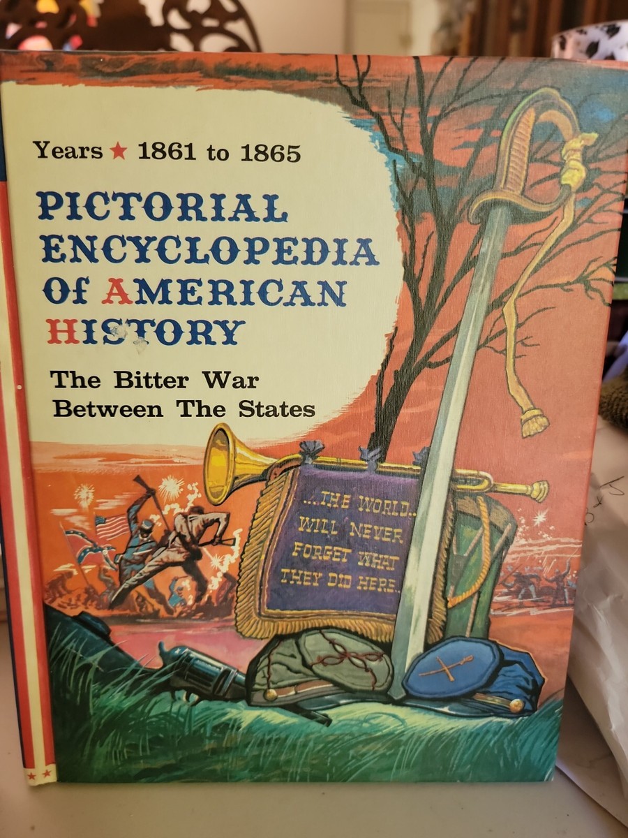 洋書 Pictorial Encyclopedias American History VINTAGE Pictorial Encyclopedia of American History Volume 7