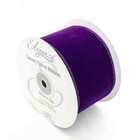 CHRISTMAS VELVET RIBBON Wire Edged Wired Edge 60mm and 100mm wide