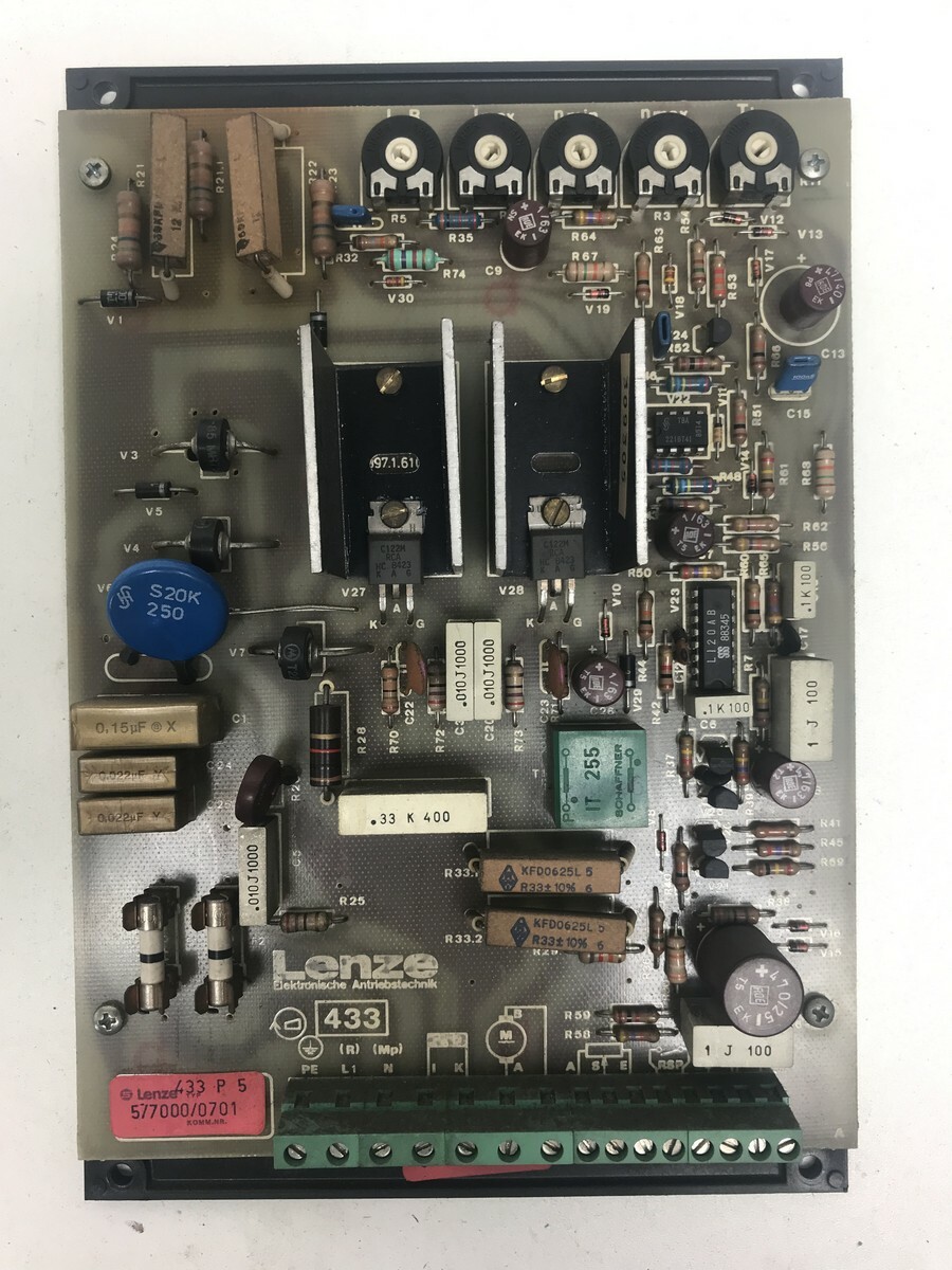 MINT CONDITION Lenze 433 PLC PCB 1HP DC DRIVE *EXPRESS SHIP
