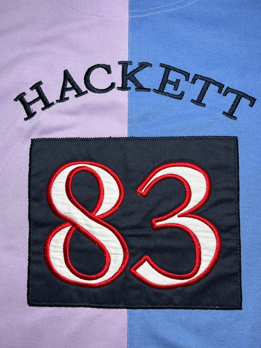 Hackett London Rugby 83 Polo Shirt Size L | eBay